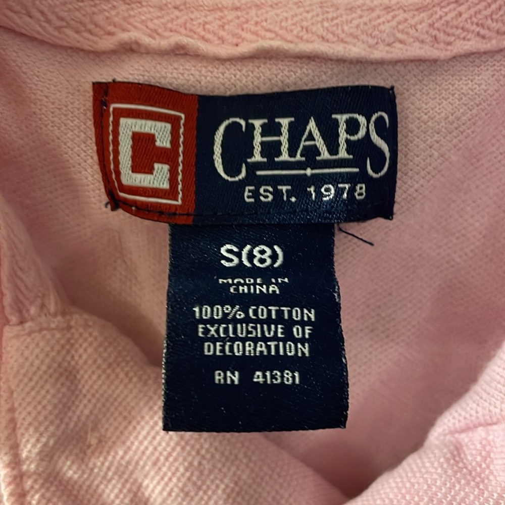Chaps/S(8)/Pink polo - Picture 3 of 3